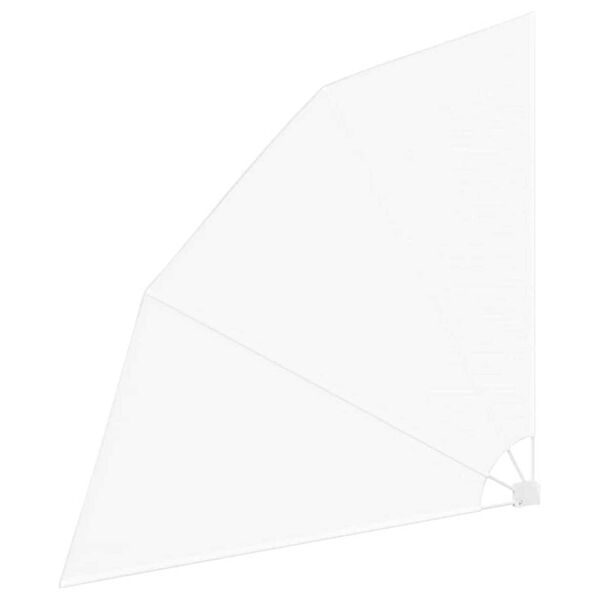 vidaXL Pantalla de Privacidad para Balcón Blanco 210 x 210 cm tela