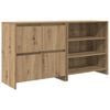 vidaXL Aparador 2 uds. Roble artisan 70 x 41 x 75 cm