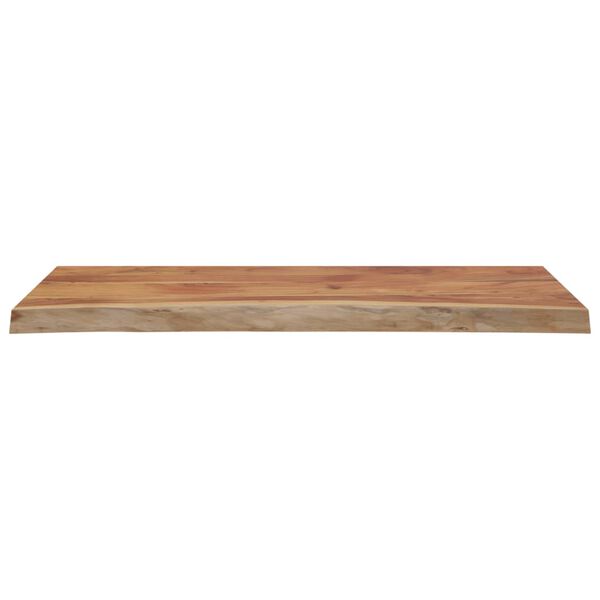 vidaXL Tablero rectangular madera de acacia borde vivo 110x40x2,5 cm