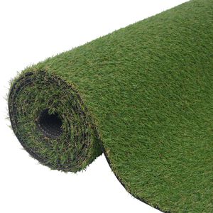 vidaXL C&eacute;sped artificial 1,33x5 m/20 mm verde