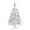 vidaXL &Aacute;rbol de Navidad artificial con ramas articuladas 120 cm