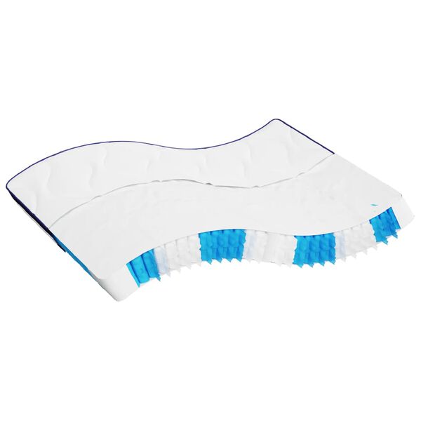 vidaXL Colchón de muelles ensacados firmeza media 180x200 cm