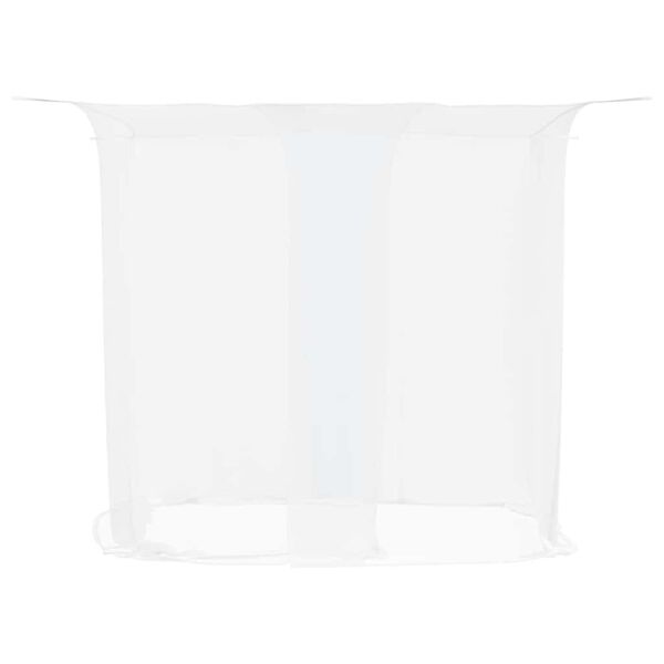vidaXL Mosquitera colgante 156 malla blanca 220x150x180 cm