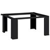 vidaXL Pedestal para Lavadora Negro 64 x 55 x 32,5 cm Acero