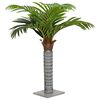 vidaXL Palmera artificial con 12 hojas verde 150 cm