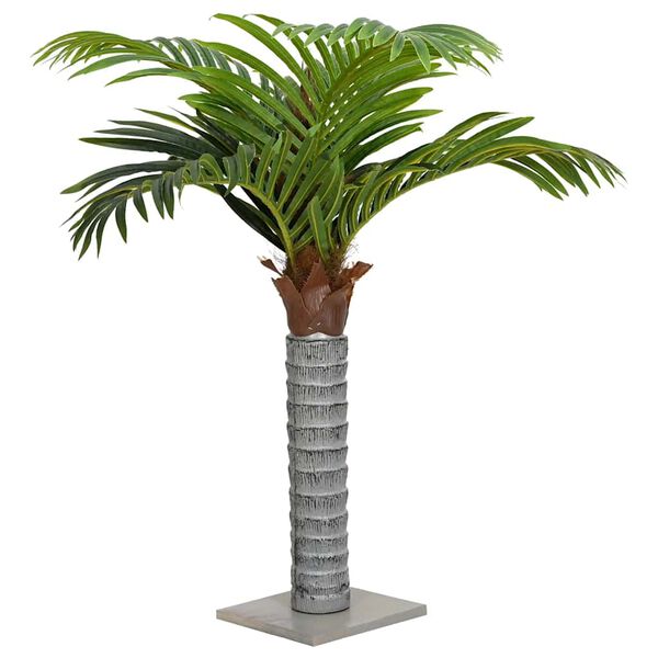 vidaXL Palmera artificial con 12 hojas verde 150 cm