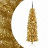 vidaXL &Aacute;rbol de Navidad Artificial Delgado con Adornos 180 cm 300 LED