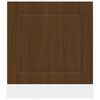 vidaXL Panel para lavavajillas&nbsp;Kalmar&nbsp;roble marr&oacute;n 60x1,5x67 cm