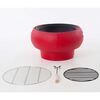 BBGRILL Barbacoa port&aacute;til roja BBQ TUB-R