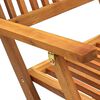 vidaXL Set comedor de jard&iacute;n plegable 7 piezas madera maciza de acacia