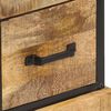 vidaXL Aparador de madera maciza de mango 60x30x75 cm
