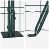 vidaXL Valla con Poste Verde 0,4 x 25 m Acero y PVC