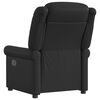 vidaXL Sillón reclinable cuero sintético negro brillante