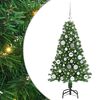 vidaXL &Aacute;rbol de Navidad artificial Verde 120 cm PVC y Acero y Pl&aacute;stico