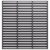 vidaXL Panel de valla de WPC gris 180x180 cm