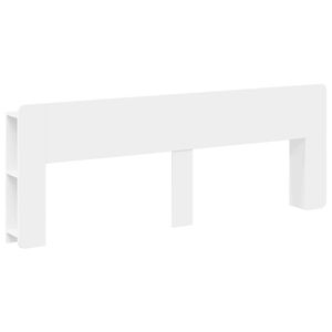 vidaXL Cabecero con armario con almacenamiento Madera de Ingenier&iacute;a