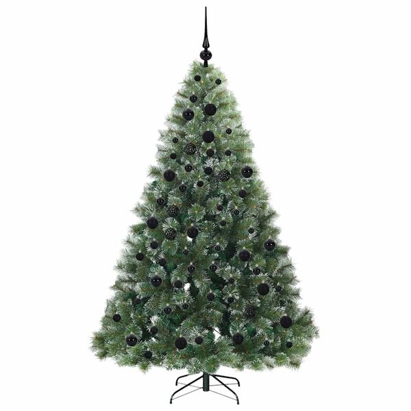 vidaXL &Aacute;rbol de Navidad artificial con 300 LED Verde 180 cm PE y PVC