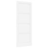 vidaXL Puerta Interior 83 x 211 cm Madera contrachapada Blanco