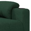 vidaXL Sill&oacute;n de masaje elevable tela verde oscuro