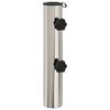 vidaXL Tubo para base de parasol 0.63 kg Acero inoxidable natural