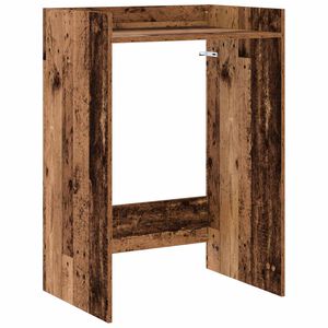 vidaXL Armario para lavadora Madera vieja 67,5 x 48 x 97 cm