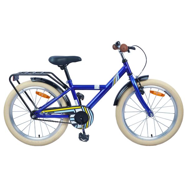 vidaXL Bicicleta Infantil 20 Pulgadas para 6-11 a&ntilde;os Azul Oscuro