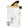 Curver Contenedor de comida de perros Dinner is Served con ruedas 54 L
