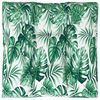 vidaXL Coj&iacute;n para sof&aacute; de pal&eacute;s estampado de hojas 70x70x12 cm