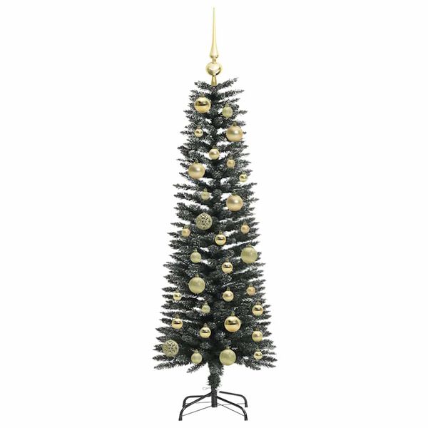 vidaXL &Aacute;rbol de Navidad artificial Verde 120 cm PVC, Pl&aacute;stico y Acero