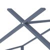 vidaXL Estructura de cama infantil madera maciza pino gris 90x200 cm