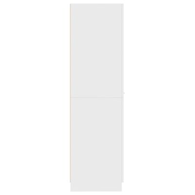 vidaXL Armario de boticario madera contrachapada blanco 30x42,5x150 cm