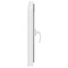 vidaXL Ventana de s&oacute;tano "RISOR" 80x50 cm oscilobatiente DIN derecha blanca
