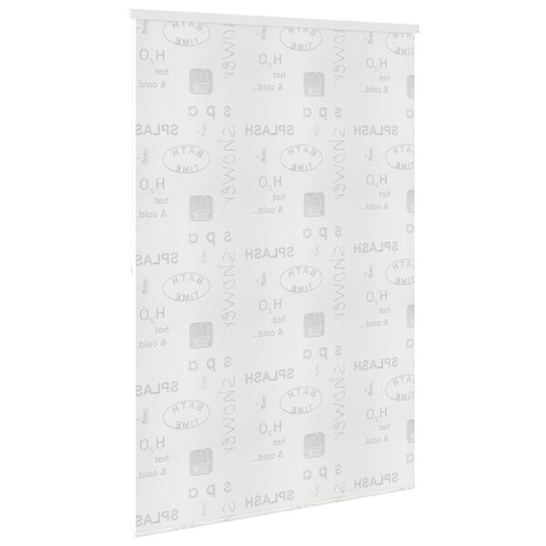 vidaXL Persiana enrollable de ducha Splash 160x240 cm