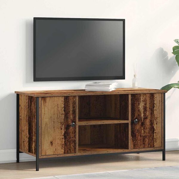 vidaXL Gabinete de TV Madera vieja 100 x 40 x 50 cm