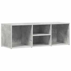 vidaXL Zapatero de contrachapada gris hormig&oacute;n 102x35x35 cm
