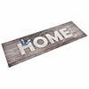 vidaXL Alfombra de cocina lavable Home 60x180 cm