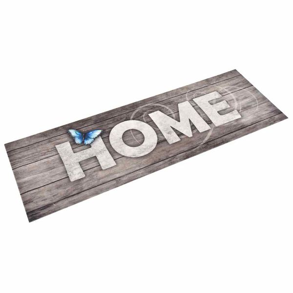 vidaXL Alfombra de cocina lavable Home 60x180 cm