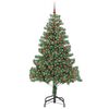 vidaXL &Aacute;rbol de Navidad con 300 LED con soporte Verde 210 cm PVC
