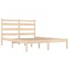 vidaXL Estructura de cama de madera maciza de pino 200x200 cm