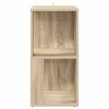 vidaXL Mueble de esquina madera contrachapada roble Sonoma 33x33x67 cm