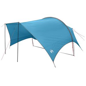vidaXL Toldo de Camping Resistente al Agua Azul 550 x 400 x 230 cm