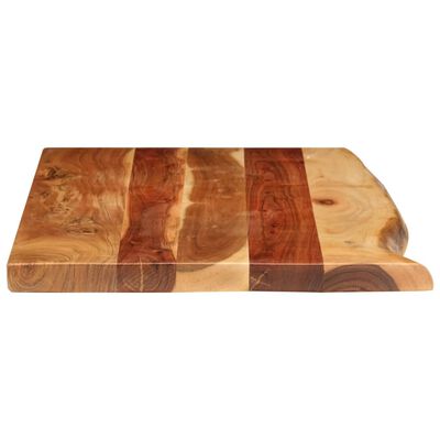 vidaXL Encimera para armario tocador madera maciza acacia 100x55x3,8cm