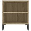 vidaXL Mueble para TV madera contrachapada roble Sonoma 102x44,5x50 cm