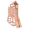vidaXL Casita infantil con pared de escalada madera abeto Douglas