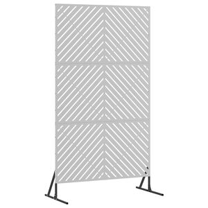 vidaXL Pantalla de Privacidad 100 x 50 x 180 cm Acero Galvanizado
