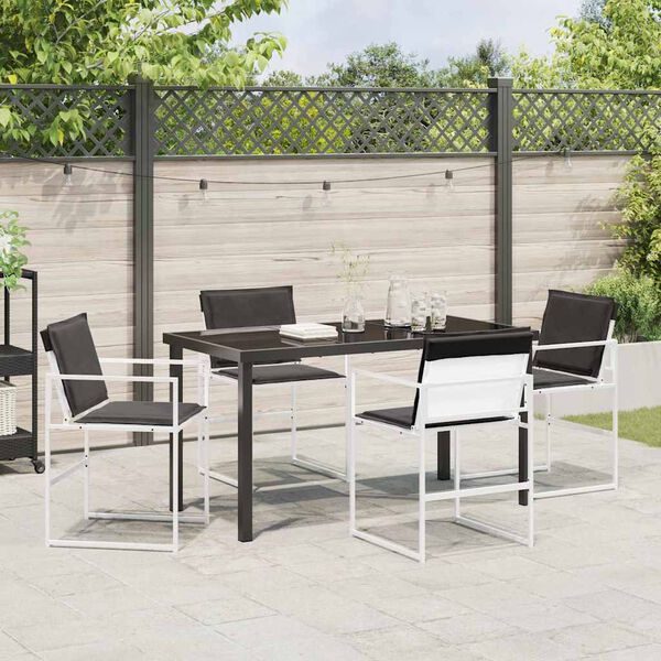 vidaXL Conjunto de Comedor de Jard&iacute;n 5 pcs