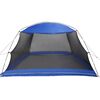 vidaXL Tienda mosquitera con techo Azul Azure 380 x 380 x 225 cm