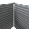 vidaXL Arriate de WPC gris 100x50x91 cm
