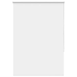 vidaXL Estor Enrollable Opaco blanco 110x130 cm Tela Ancho 105,7 cm
