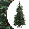 vidaXL &Aacute;rbol de Navidad artificial con ramas articuladas 120 cm